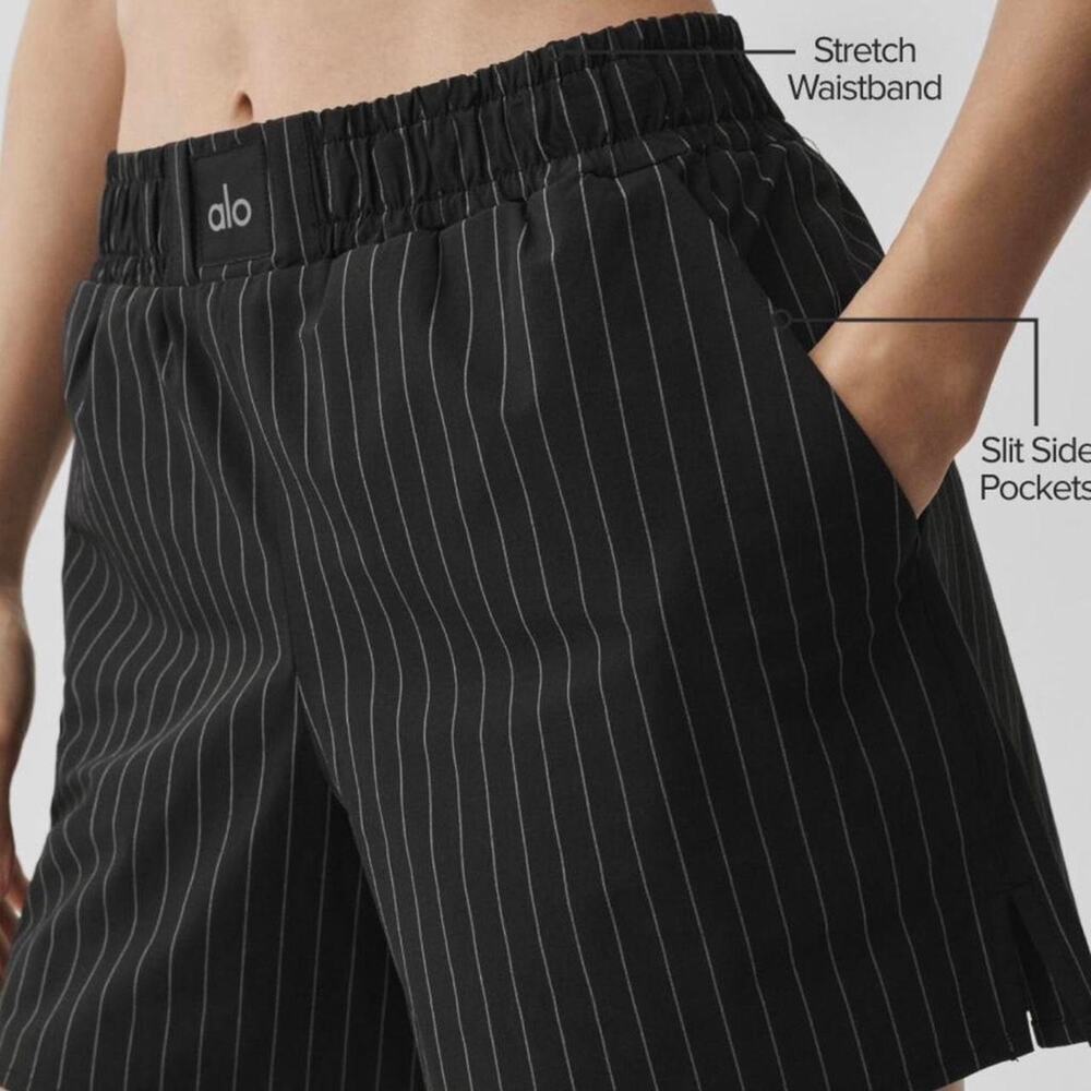 Alo pinstripe daylight boxer shorts - Picture 3 of 3